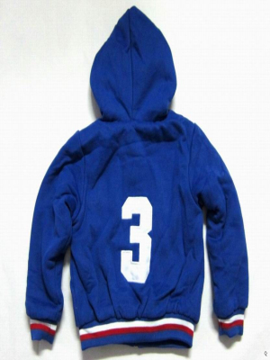 Kids hoodies blue with number